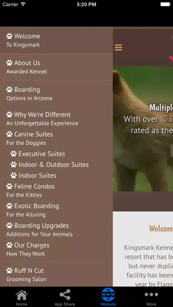 Kingsmark Kennels سکرین شاٹس