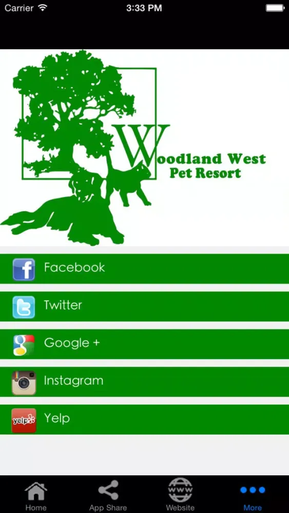 Tangkapan layar Woodland West Pet Resort Tulsa