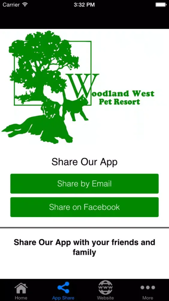 Tangkapan layar Woodland West Pet Resort Tulsa