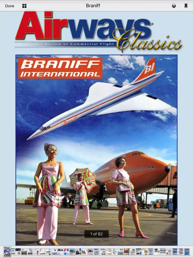 Braniff: Airways Classics No.5 iPad  Screenshots