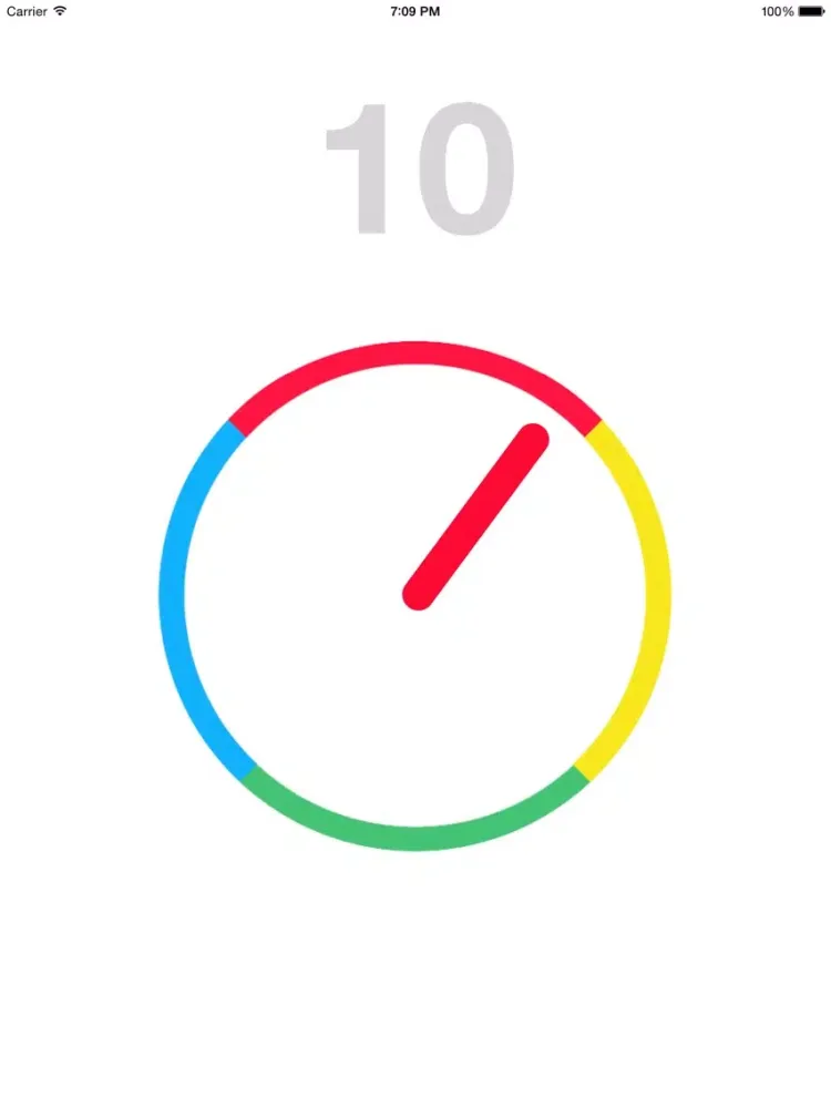 Crazy Spin Colors : impossible rotating dial for brain reflex challenge iPad  Screenshots