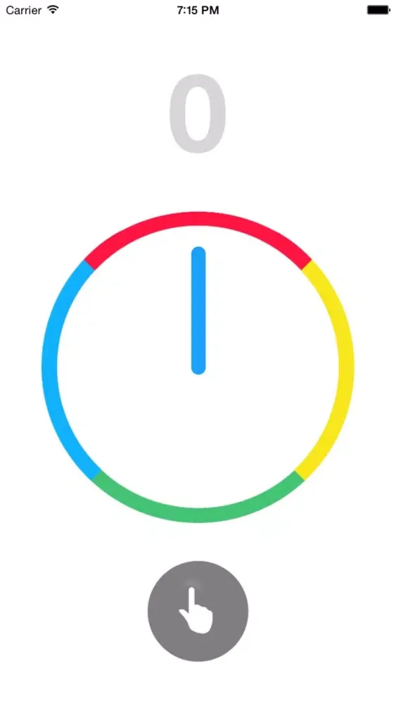 Crazy Spin Colors : impossible rotating dial for brain reflex challenge Screenshots