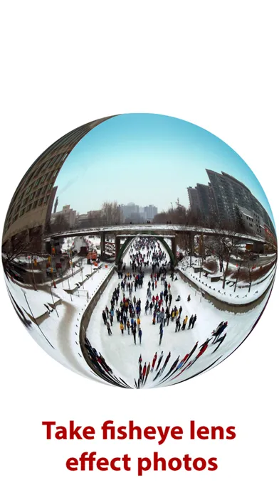 Fisheye Super Wide Screenshots