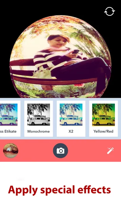 Fisheye Super Wide Screenshots
