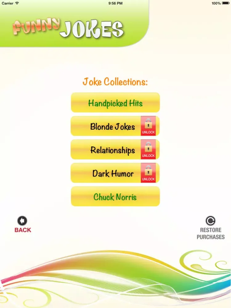 Скриншоты Funny Jokes: Hand Picked Joke Collection iPad 