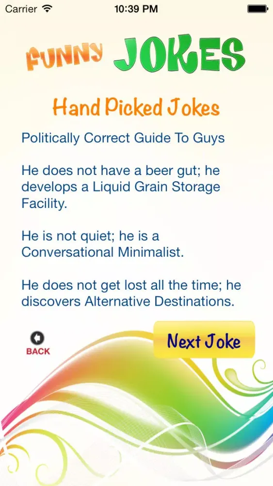 Скриншоты Funny Jokes: Hand Picked Joke Collection