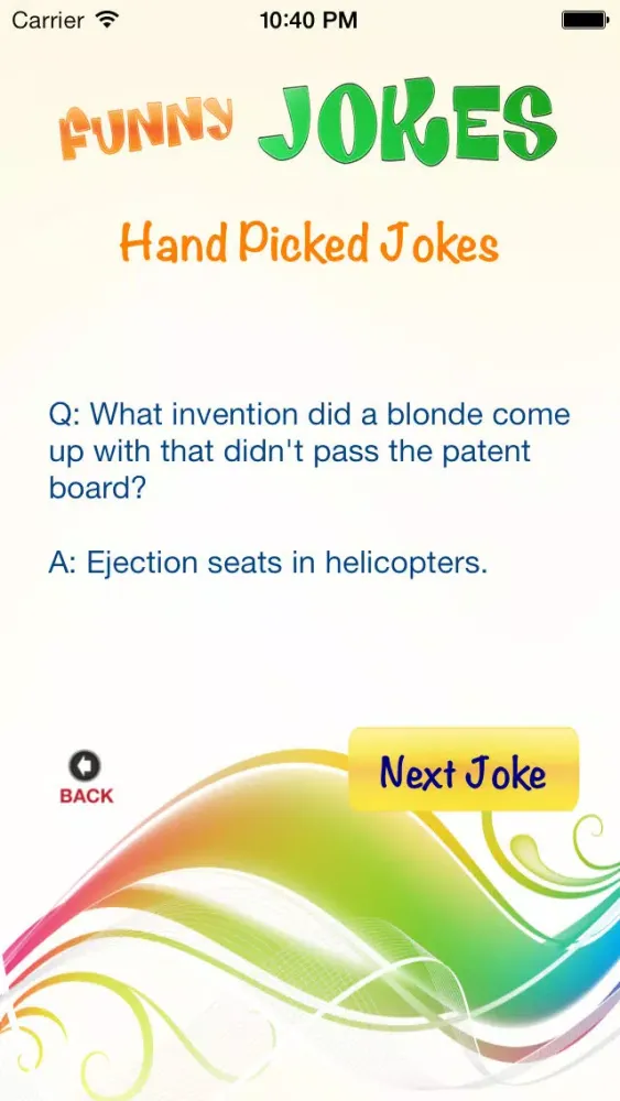 Скриншоты Funny Jokes: Hand Picked Joke Collection