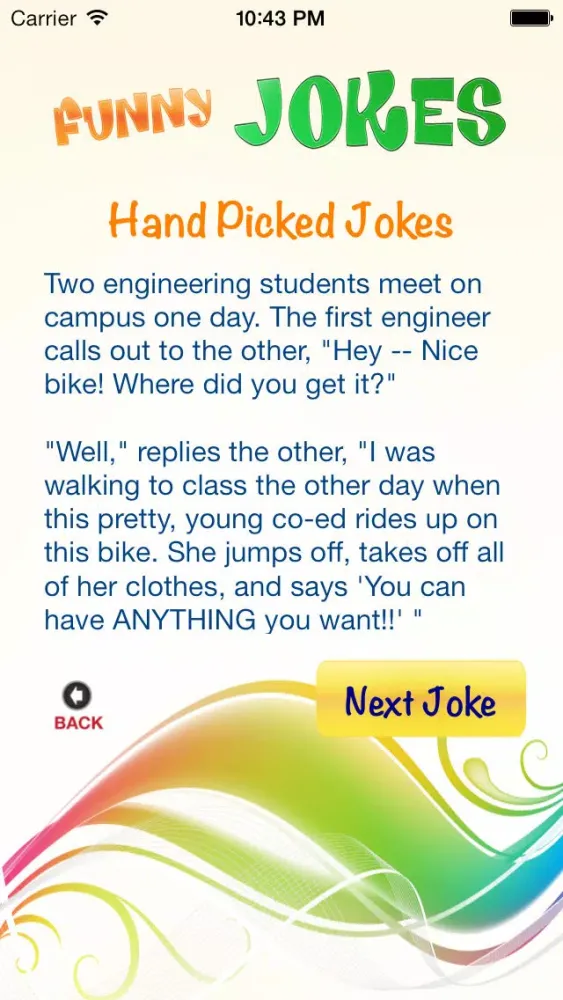 Скриншоты Funny Jokes: Hand Picked Joke Collection