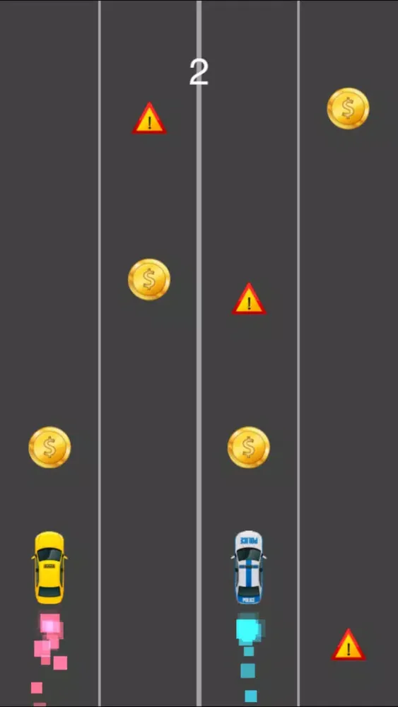 Capturas de pantalla de Awesome cops and robbers : fast race, collect and dodge adventure