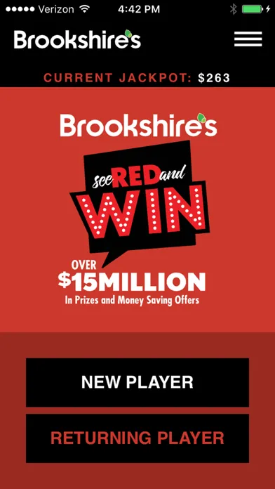 Brookshire’s See RED and WIN应用截图