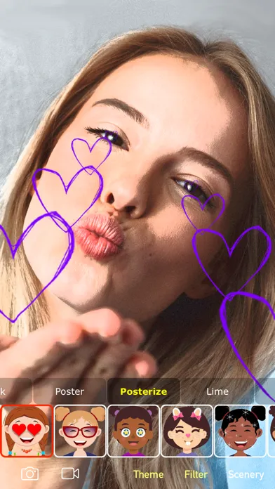 تصاویر Face Filters: Effects & Editor