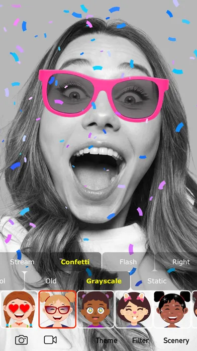 تصاویر Face Filters: Effects & Editor