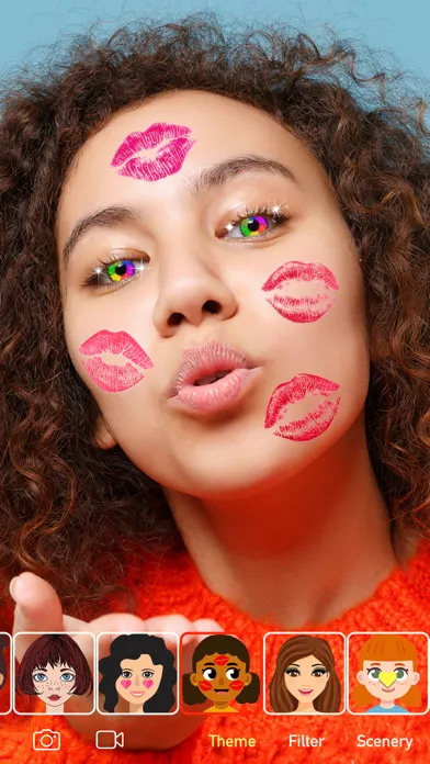 تصاویر Face Filters: Effects & Editor