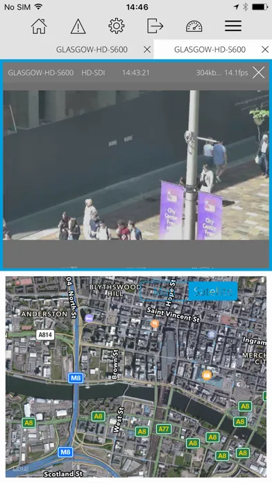 EdgeVis Client Screenshots
