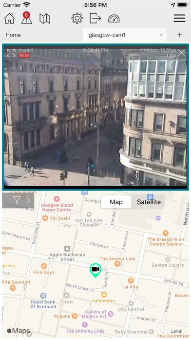 Capturas de pantalla de Smart Vision Client