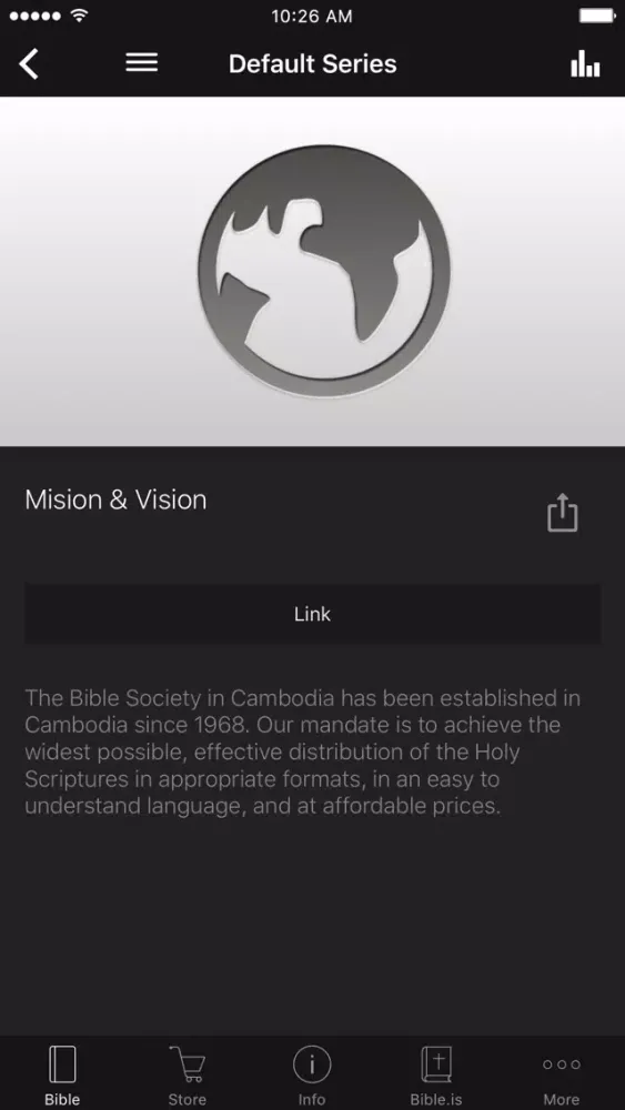 Captures d'écran de The Bible Society in Cambodia