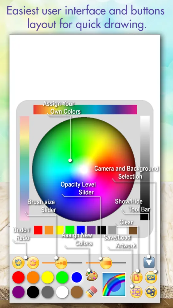 Zrzuty ekranu Art App - ClearPainting Free