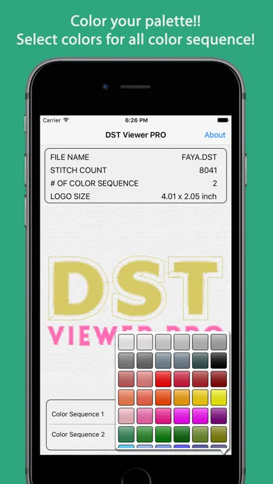 Screenshot di DST Viewer PRO