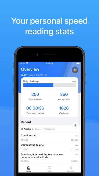 Spry - Instant Speed Reading স্ক্রিনশট