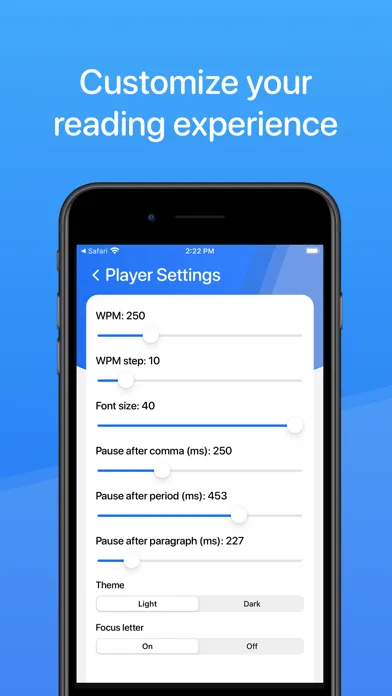 Spry - Instant Speed Reading স্ক্রিনশট