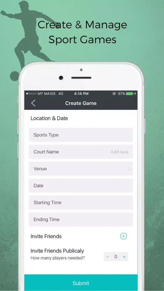 Zrzuty ekranu Sportify App