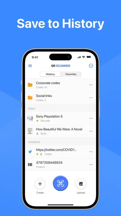 QR Code & Barcode Reader Plus سکرین شاٹس