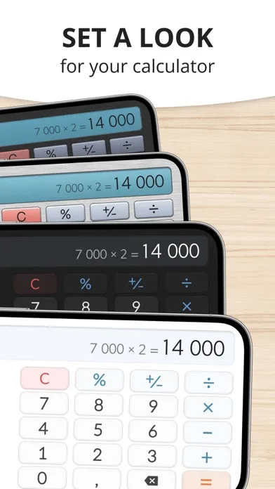 Capturas de tela do Calculator Plus with History