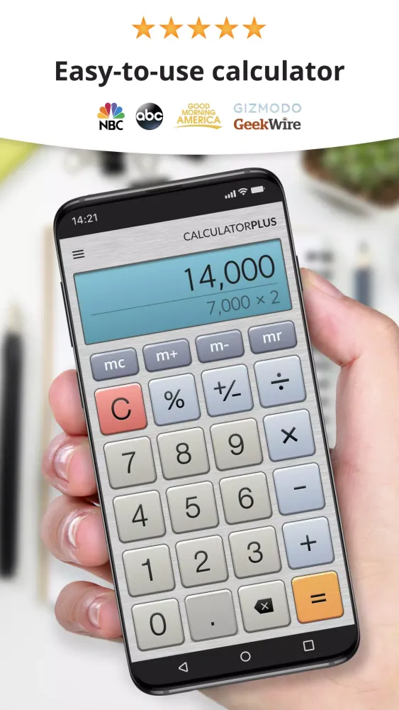 Скриншоты Calculator Plus