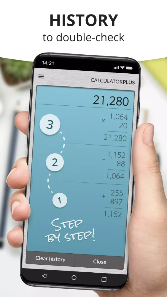 Скриншоты Calculator Plus