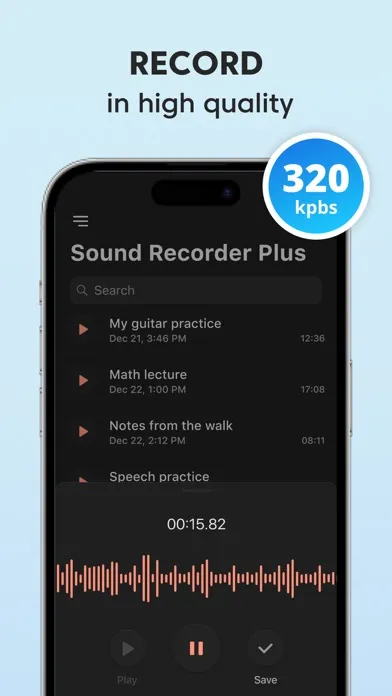Screenshot di Voice Recorder - Dictaphone