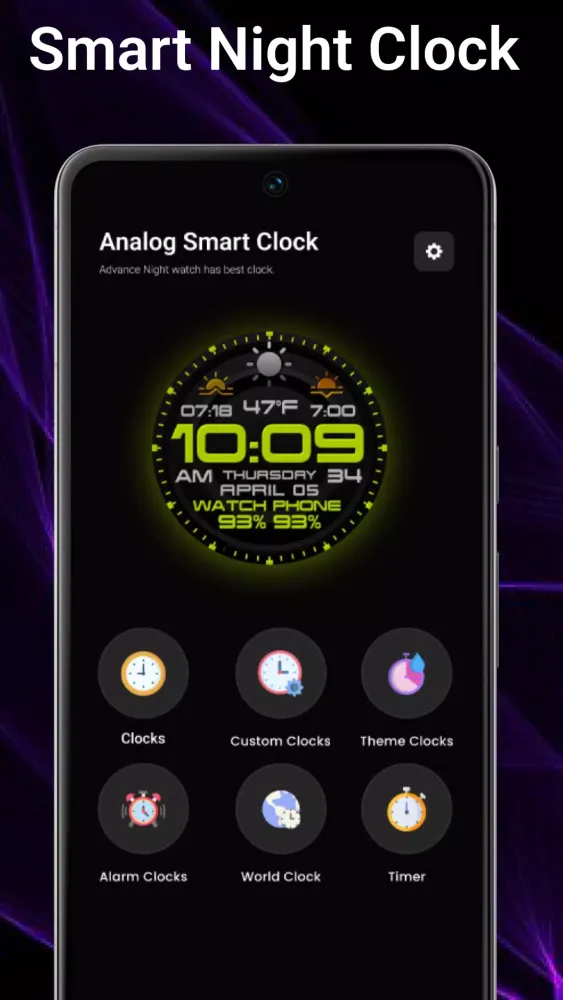 Clock: Smart Clock-Night Clock 스크린샷
