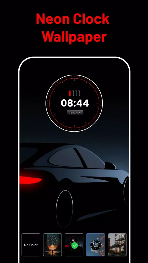Clock Wallpaper - Analog Clock應用截圖