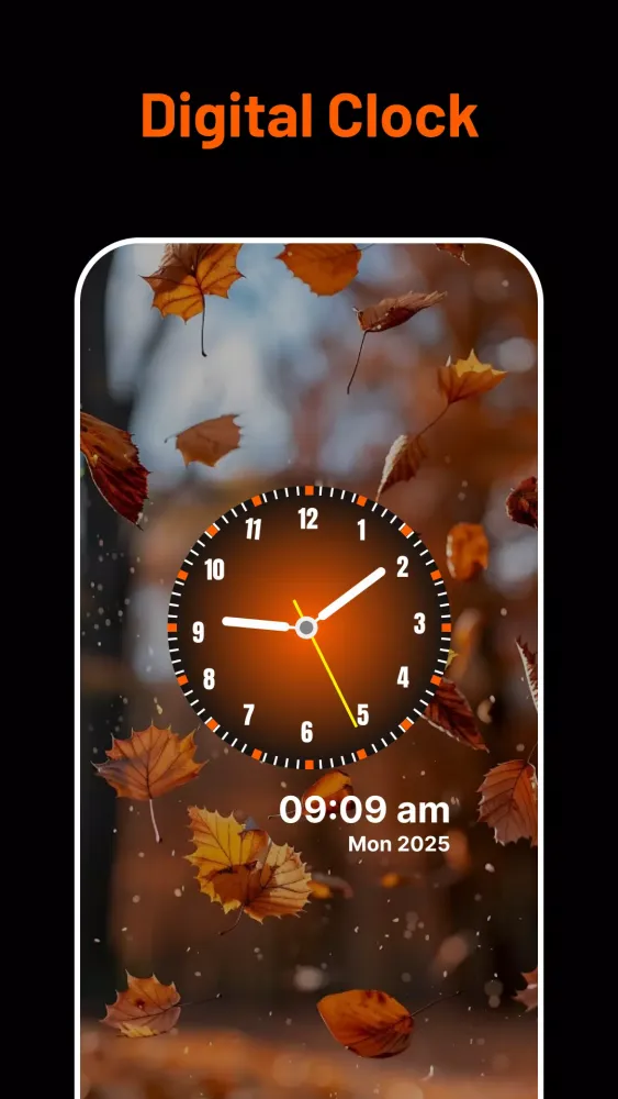 Clock Wallpaper - Analog Clock應用截圖