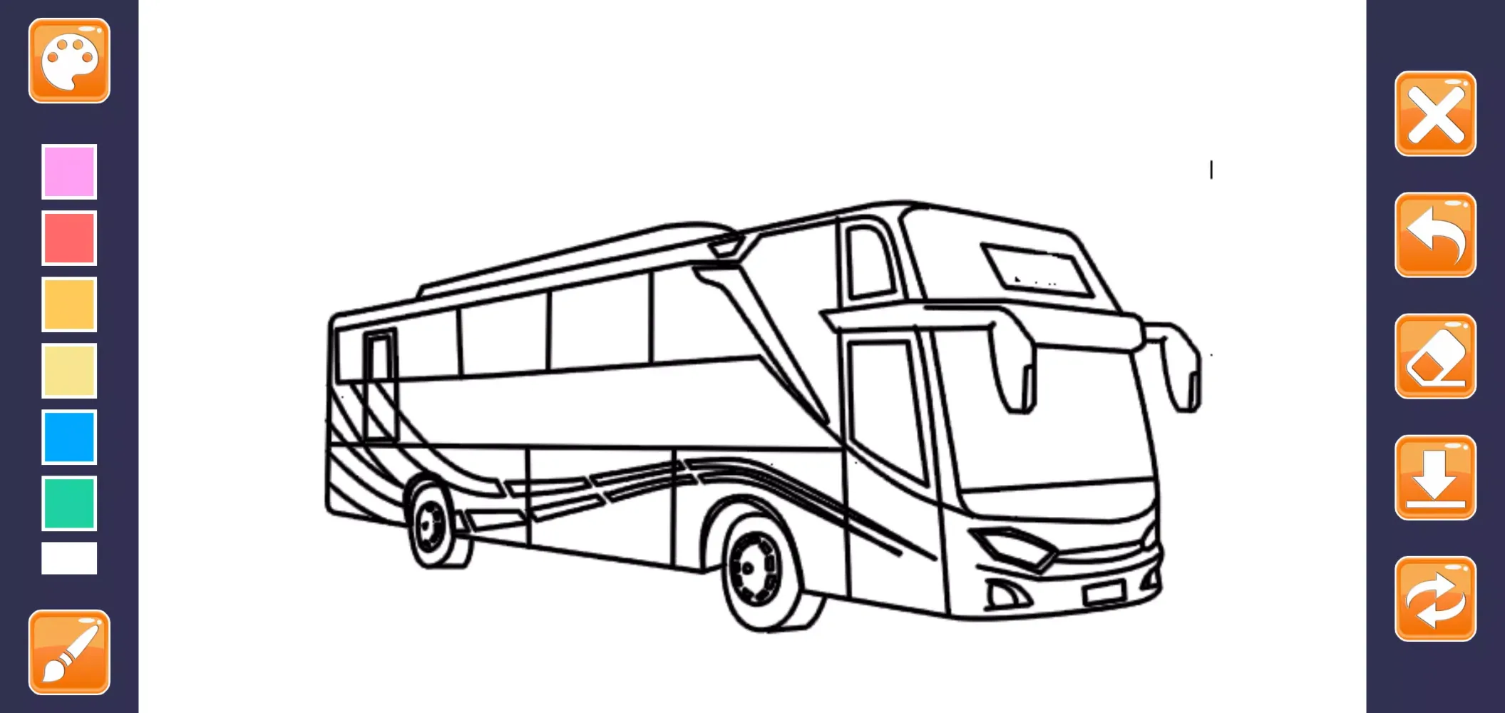 Mewarnai Bus Oleng Telolet Screenshots