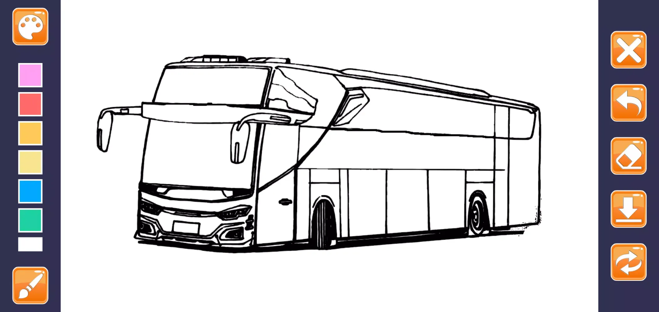 Mewarnai Bus Oleng Telolet Screenshots