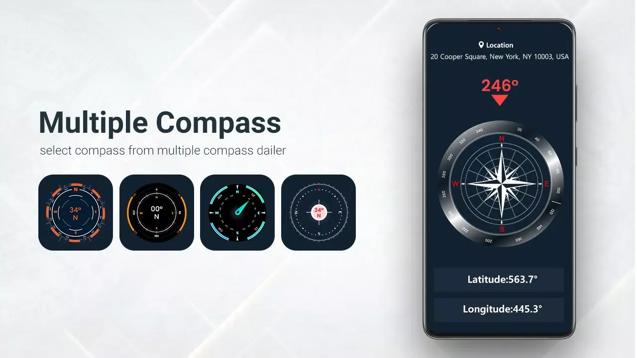 Qibla Direction- GPS Compass Screenshots