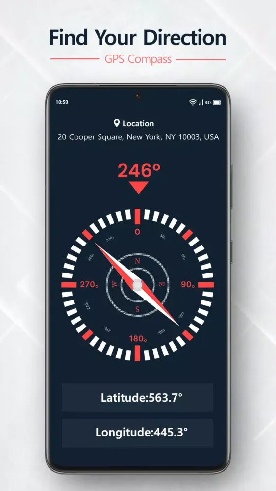 Qibla Direction- GPS Compass Screenshots