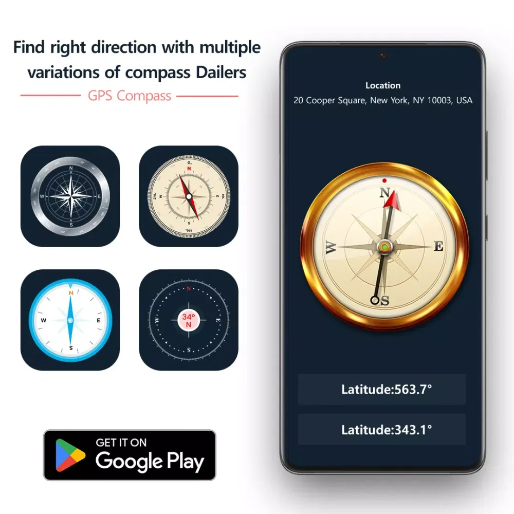 Qibla Direction- GPS Compass Screenshots