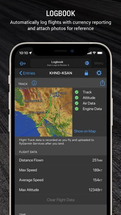 Garmin Pilot 스크린샷