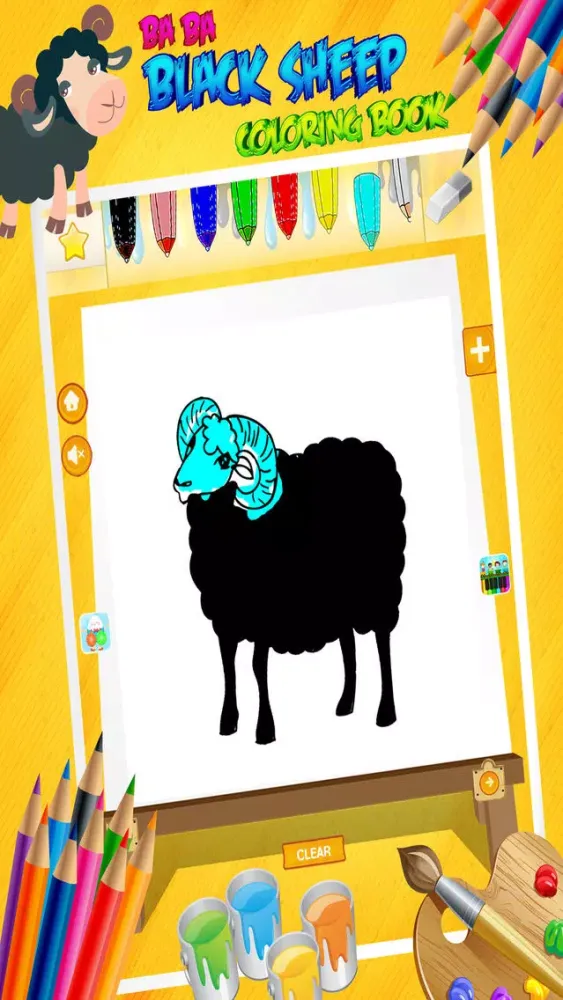 Screenshot di Baa Baa Black Sheep - Poem Coloring Book for Kids