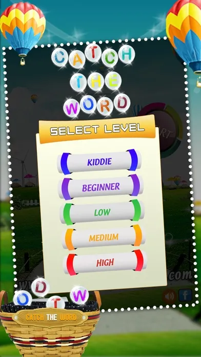 Screenshot di Catch The Word - Learn to Spell Fun Spelling Kids Game