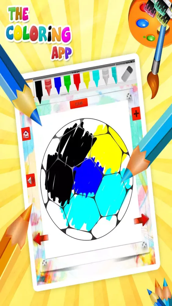 Capturas de tela do Coloring Book Learn Colors