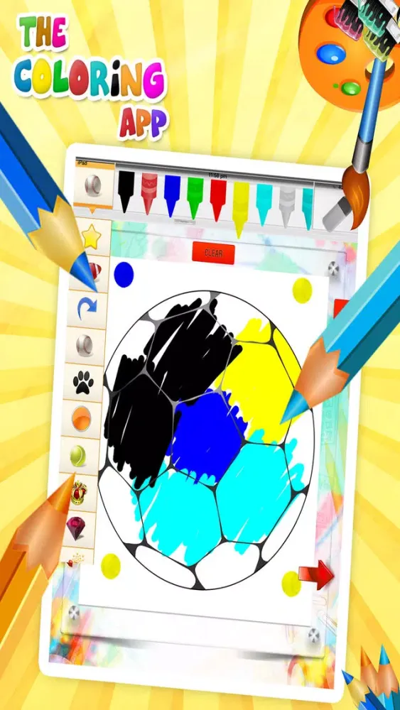 Capturas de tela do Coloring Book Learn Colors