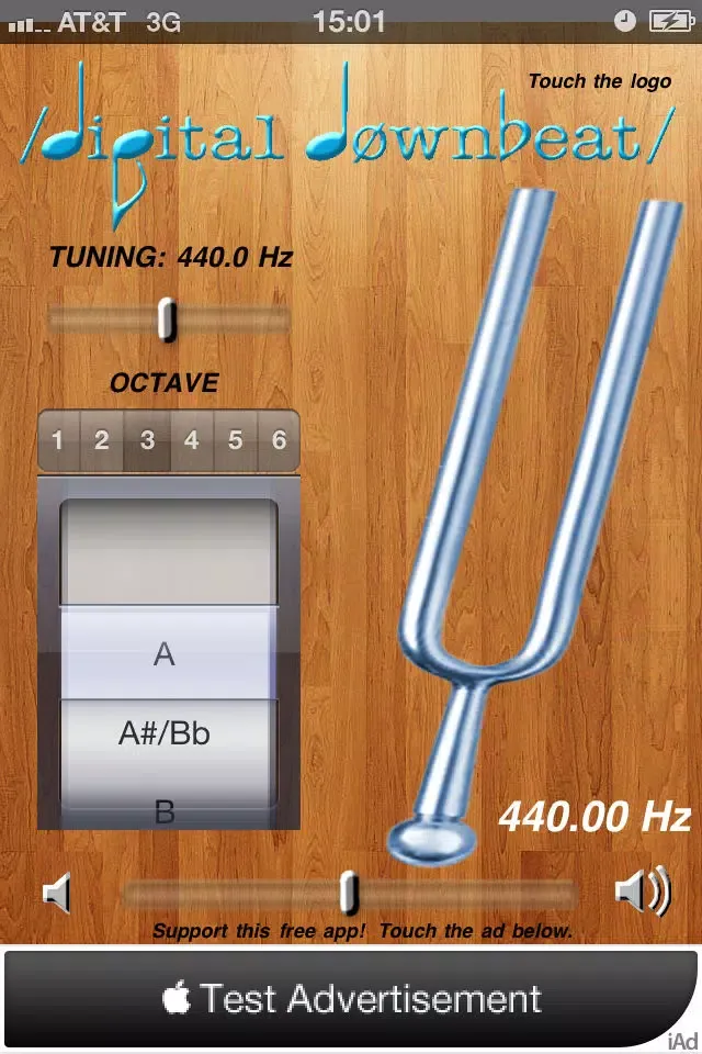 TuningFork by Digital Downbeat স্ক্রিনশট