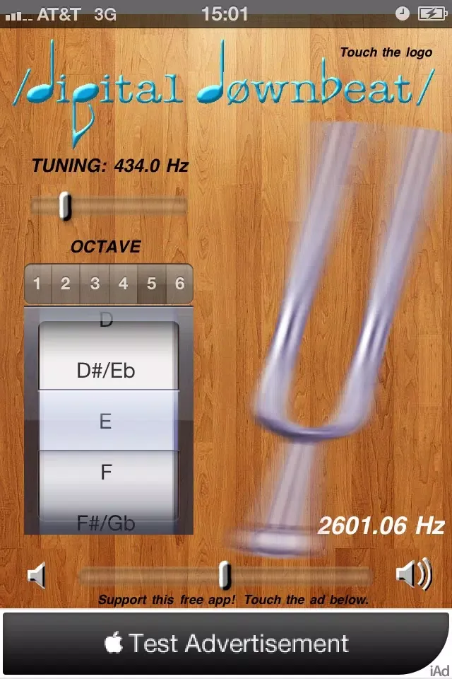TuningFork by Digital Downbeat স্ক্রিনশট