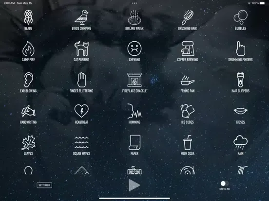 صور Sleep Cast - ASMR Sounds iPad 