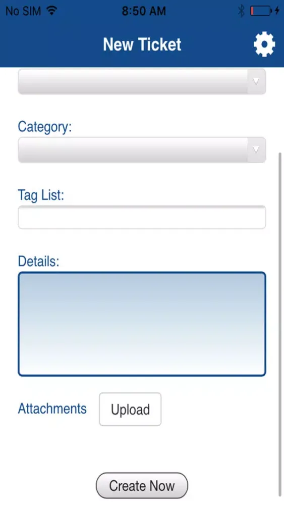 Screenshot di LYNX HELPDESK