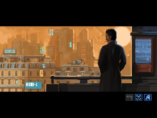 Lacuna - Sci-Fi Noir Adventure iPad  Screenshots