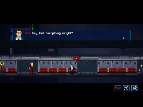 Lacuna - Sci-Fi Noir Adventure iPad  Screenshots