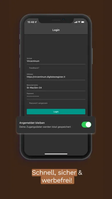 Ảnh chụp màn hình của Digitales Register